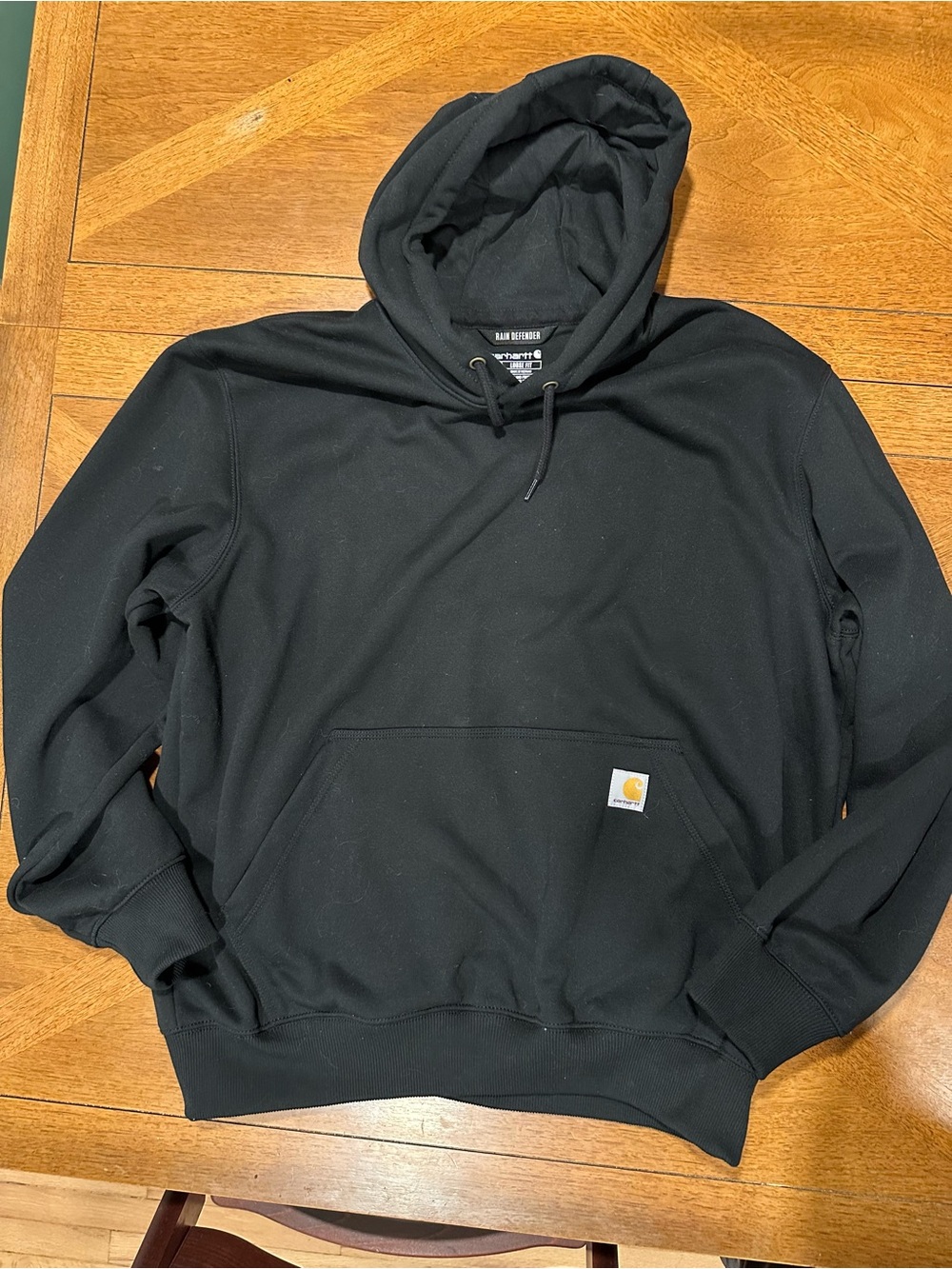 Carhartt rain defender hoodie Large loose fit black